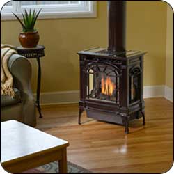 London Chimney appliance - Lopi Northfield Gas Stove