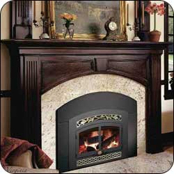 London Chimney mantel - J.C. Huffman Virginia Mantel in Cherry