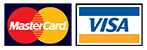 we accept MasterCard and Visa credit cards